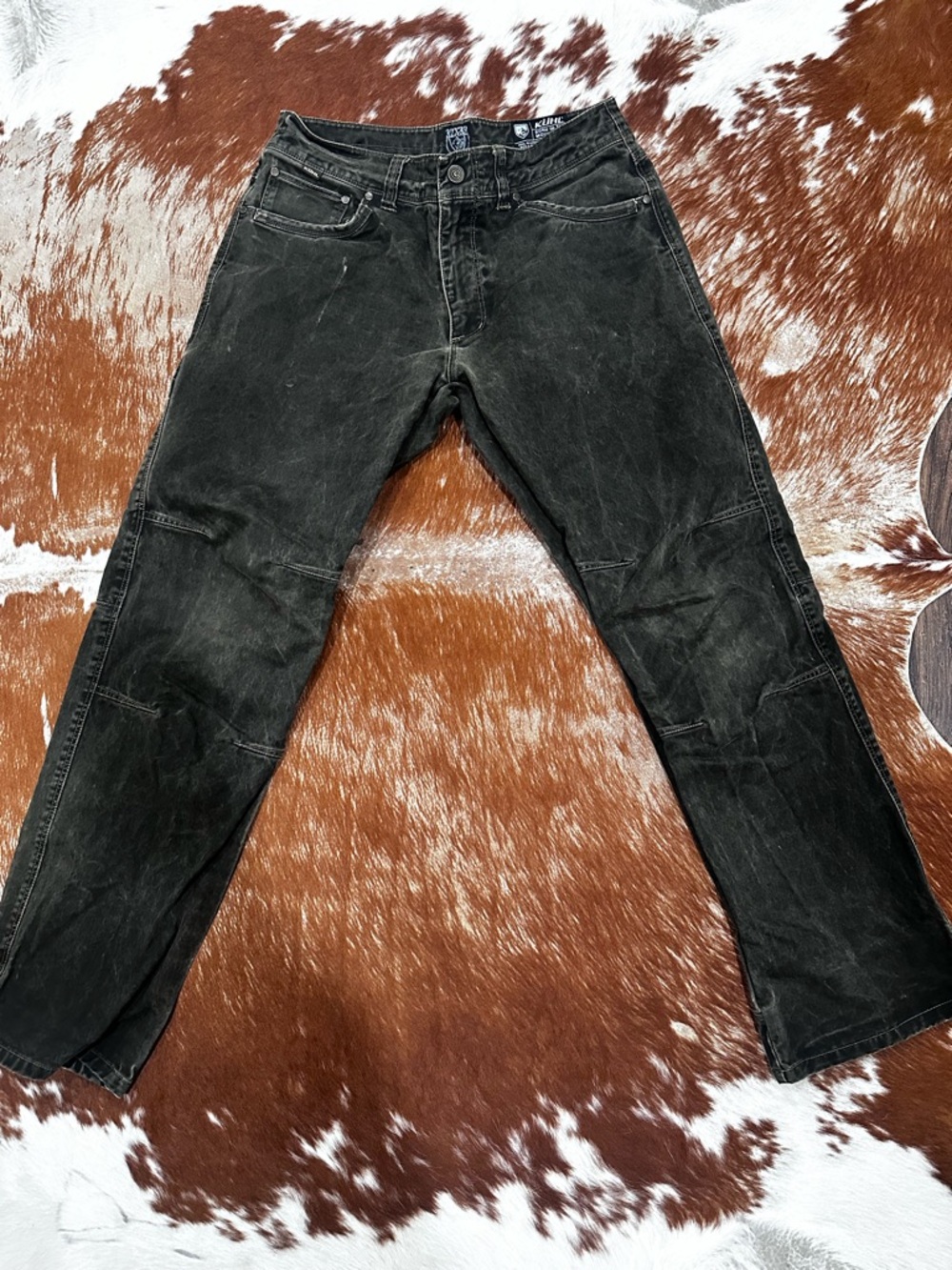 Kuhl Men's Black Straight-Leg Jeans